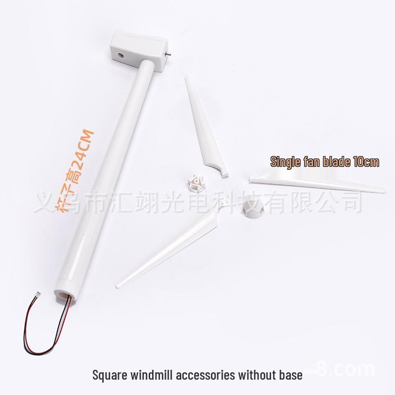 Орнамент для седана в виде солнечной ветряной мельницы - Креативное украшение для улицы и интерьера и модель для научного эксперимента