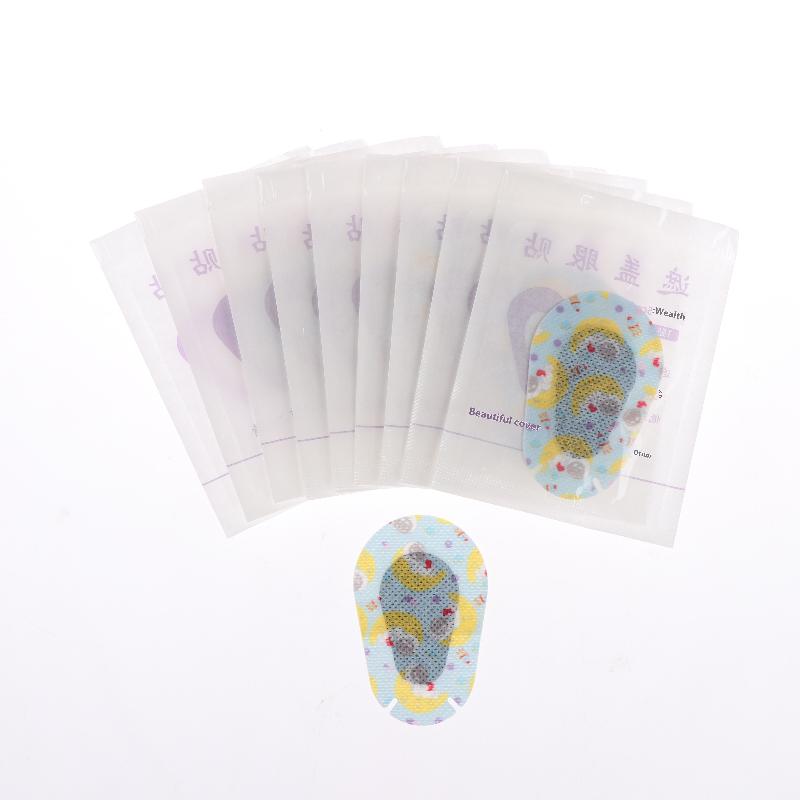 10 шт./набор Мягкая тренировочная повязка на глаза для детей Амблиопия Ортоптика Повязки для ленивого глаза Корректирующая маска для глаз для детей