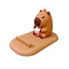 Turtle Capybara Mobile Phone Stand Figure Model Capybara Cell Phone Bracket  Desktop Ornaments