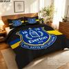 Everton Pattern Bedding Quilt Set  Home Decoration  Gift (1 * duvet cover + 2 * pillowcase  without core)