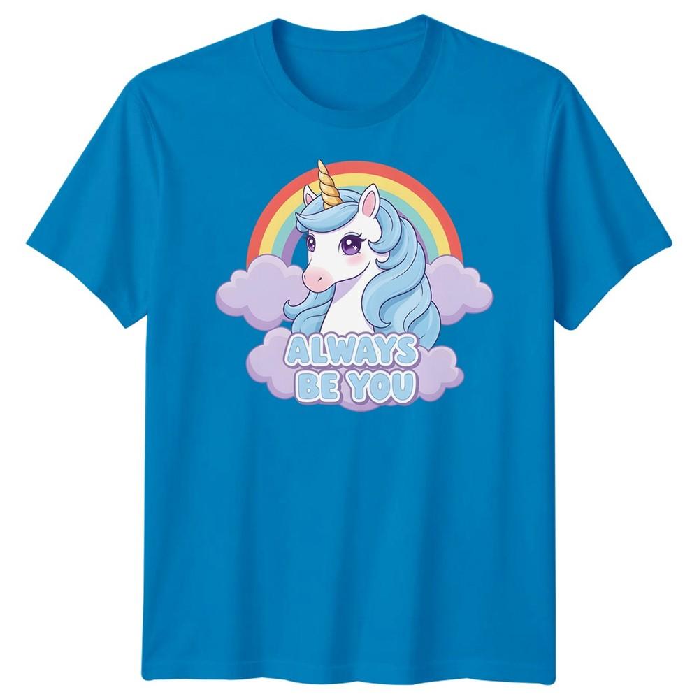 Always Be You Unisexs Tshirt Funny The Unicorn Film Comedy Movie Unisex Tee