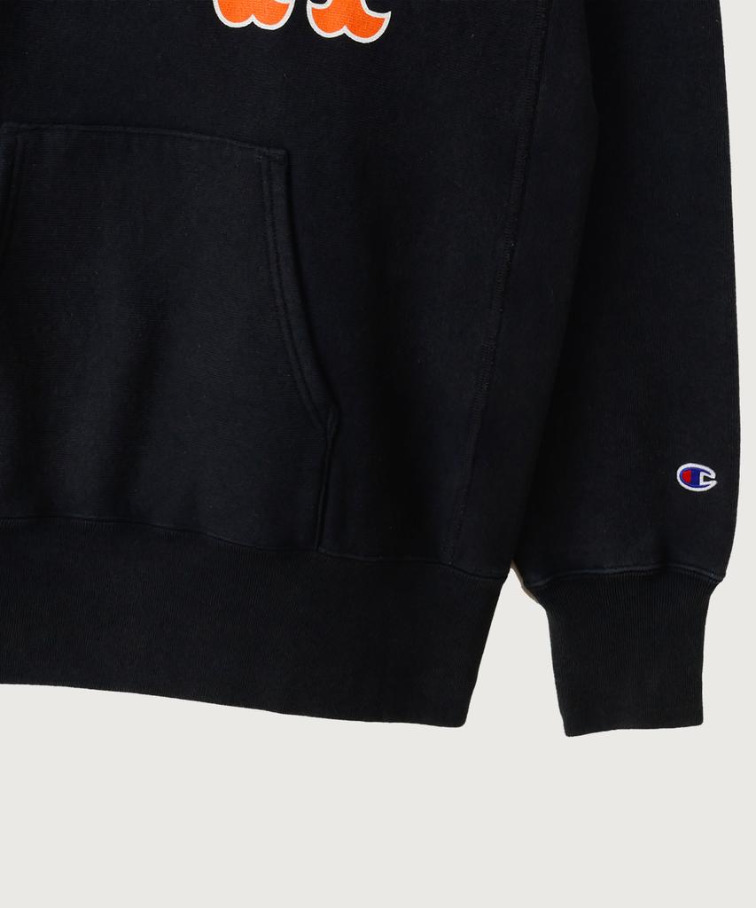 Худи с подкладкой из флиса Reverse Weave Rochester Regular Fit с логотипом R, цвет Off Black
