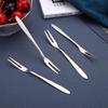 High-End 304 Stainless Steel Dessert Fork for Home & Restaurant Use