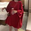 Plus Size Ladies O-neck Tops Casual Pullovers Oversized Summer Short Sleeve Women's Clothing Loose Solid Color T-Shirts