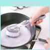 Versatile Automatic Liquid Release Long Handle Kitchen Brush With Non-stick Design Ideal For Pots And Pans