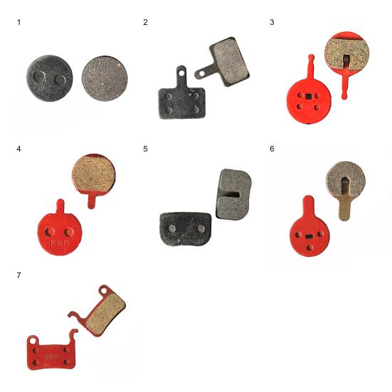 1 пара велосипедных тормозных колодок Компактные Бесшумные Полуметаллические Съемные Колодки для Дискового Тормоза для MTB Шоссейного Велосипеда