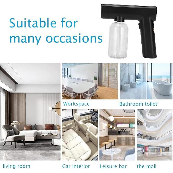 Электрический распылитель-атомайзер - Ручной портативный перезаряжаемый фоггер, Нанометровая машина для дома, офиса, школы, отеля