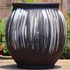 Large Vintage Ceramic Flower Pot for Indoor/Outdoor Plants - Breathable Tall Wide-Mouth Design for Bougainvillea & Succulents