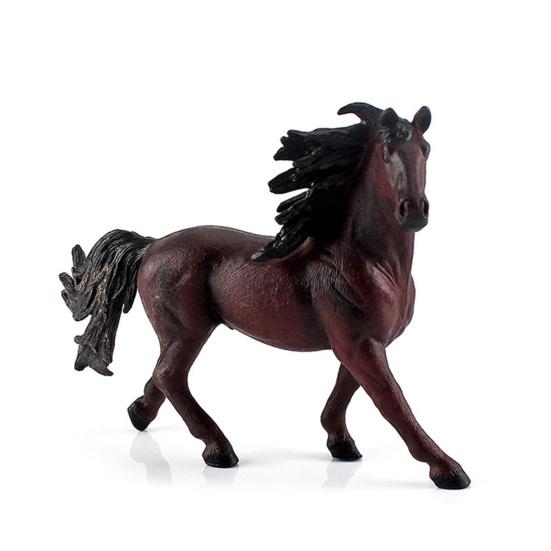 Tiny Horse Figurines Detailed Texture High Simulation Educational Toy Useful Party Favor School Project Mini Horses Figures for Toddlers