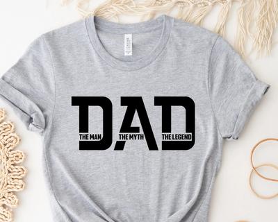 Dad The Unisex Myth Legend T Shirt Father S Day S Papa Cool