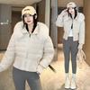 Cotton-padded Jacket Winter New Fashion Design Waist Hooded Down Padded Jacket for Small Women