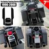 Motor Light Black 7" Stretched Rear Fender Extension Filler For Harley Touring Electra Street Road Glide CVO Ultra Classic 96-08