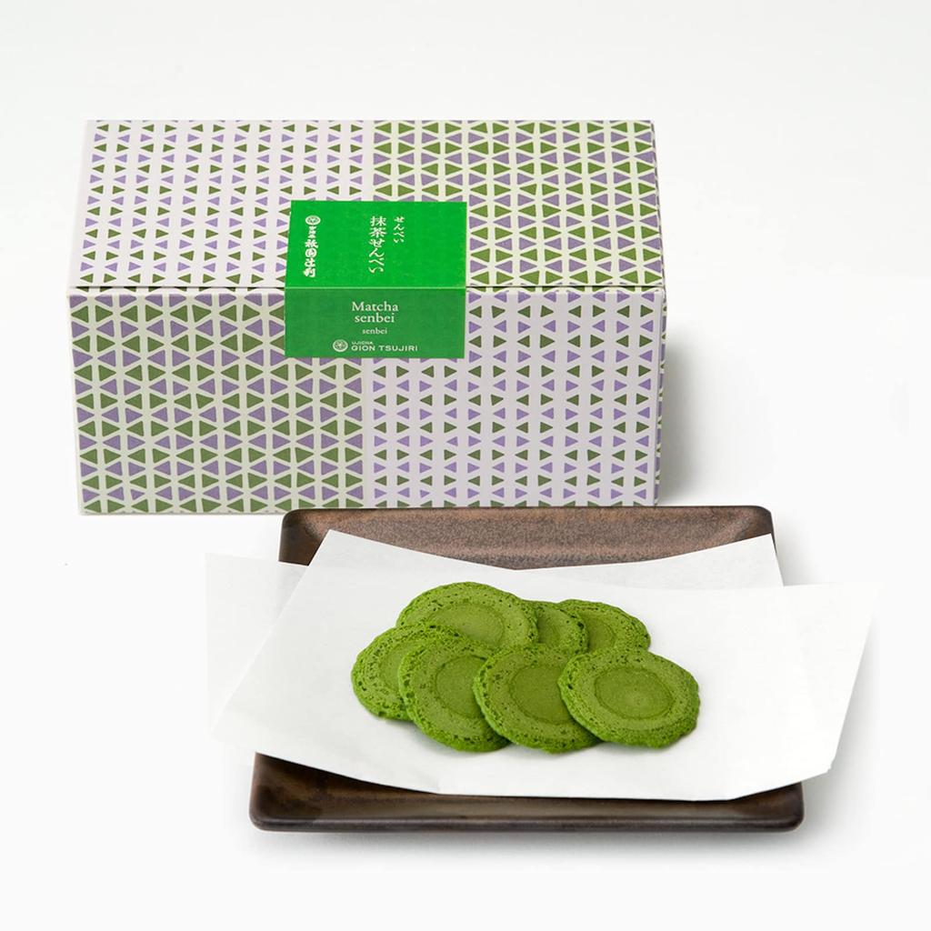 Gion Tsujiri Matcha Rice Tea Rice Crackers Crackers, Bags, Sencha, Hojicha, Assorted, Kyoto, Matcha, Sweets,