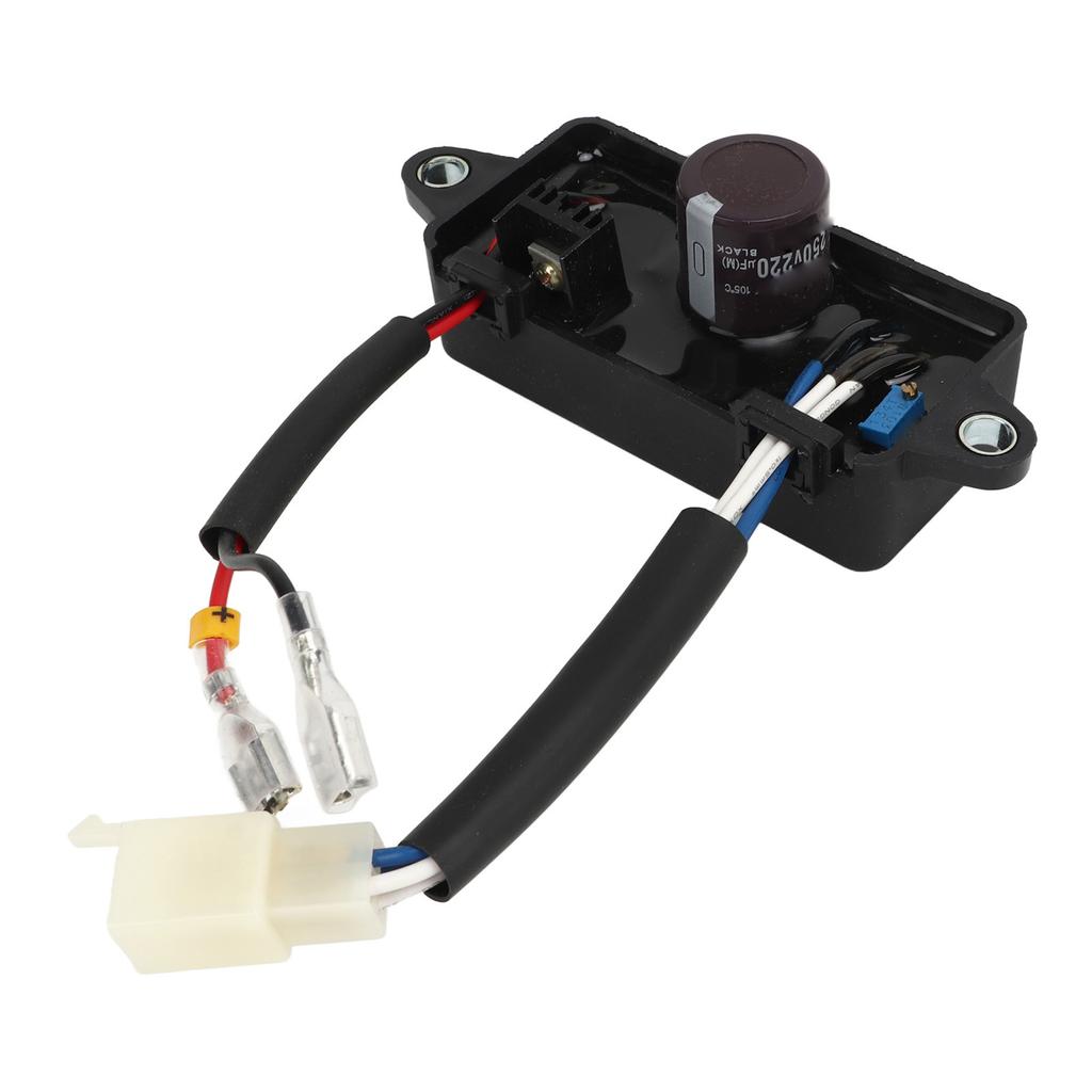 Автоматический регулятор напряжения АВР 1 фаза 6 проводов 250В 220мкФ Аксессуар для 1?Генератор 3 кВт