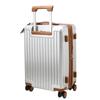 Daks Silver Solid Polycarbonate Hard Carrier 21 Inch Dbba6e571sv