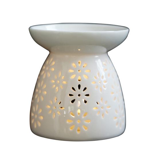 Керамический подсвечник для чайных свечей, большая емкость для эфирного масла, жаропрочная восковая горелка