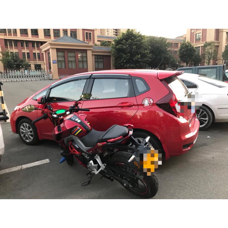 Для Honda Fit 2014-2020 Задний спойлер Без сверления RS Спойлер на крышу со светом GK5