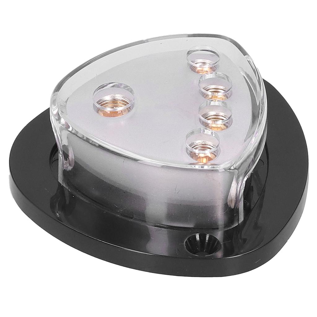 Power Fuse Distribution Block Holder 1 In 4 Way Out 0 4 AWG To 4 8 AWG for Cars Trucks Boats