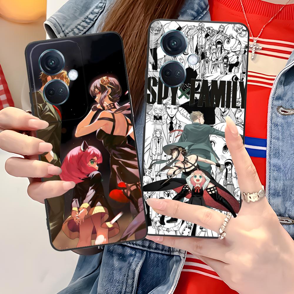 Чехол для мобильного телефона Anime Spy Family для OPPO Reno 14 13 12 11 10 9 8 7 6 5 F T Pro 5G Цветной печатный чехол Роскошный чехол Красивый