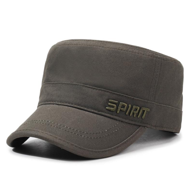 Мужская весенне-осенняя камуфляжная шляпа от солнца, шляпа с плоским верхом, спортивная кепка для улицы