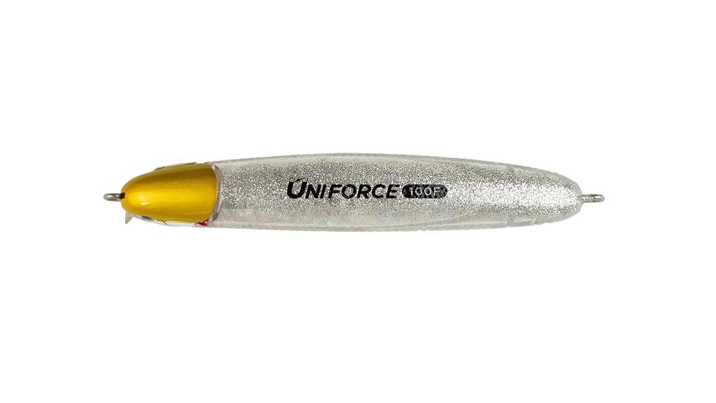 Раз два LEGARE UNIFORCE100F приманка миноу на окуня, действия! (Искрящийся Чистый)
