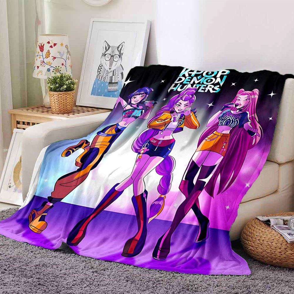 1pc hunter x (8) Blanket Soft Warm Throw for Home, Office, Travel All Season Cozy Bedding Gift, Office Cozy AccessoryB08