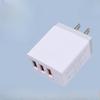 Зарядное устройство для мобильного телефона с тремя портами USB, европейские и американские стандарты QC3.0, многофункциональный адаптер для быстрой зарядки по индийским стандартам 2,4 А