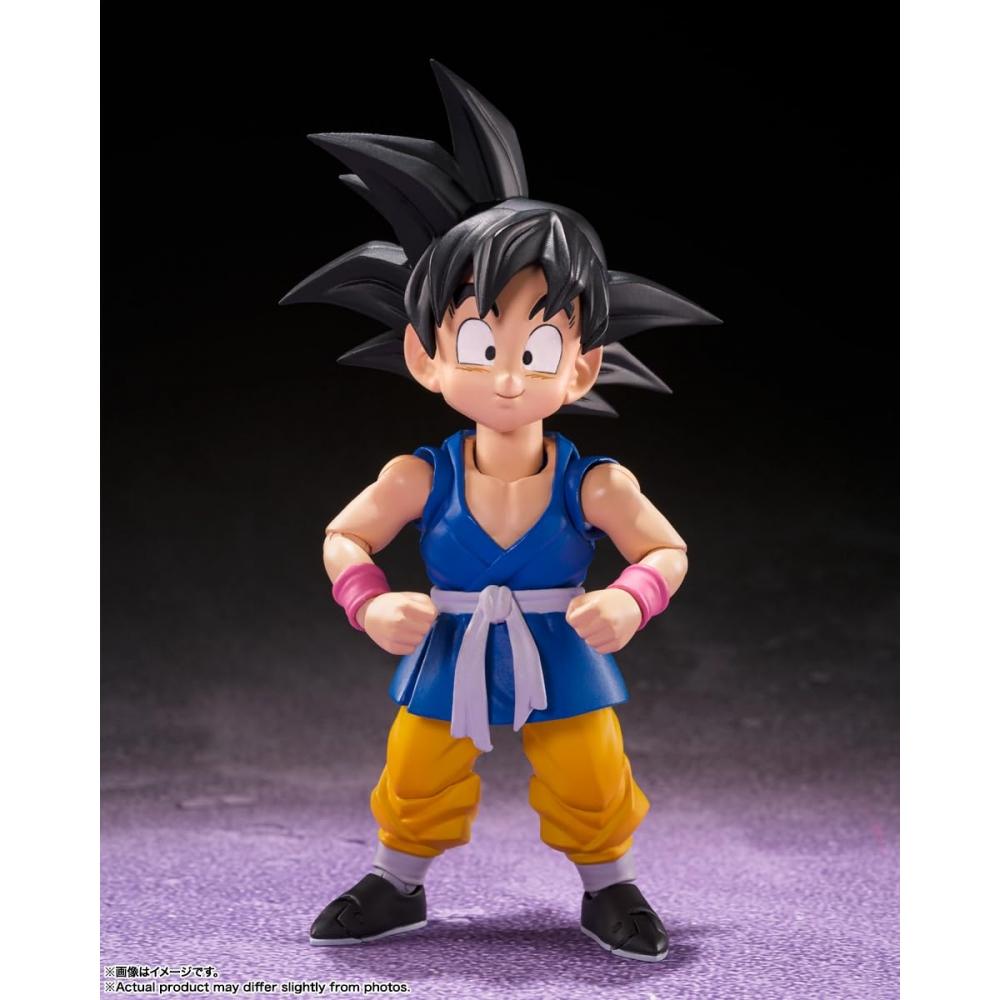 S.H.Figuarts Dragon Ball GT Сон Гоку -GT- Прибл.. Подвижная фигурка 80 мм из окрашенного АБС и ПВХ пластика