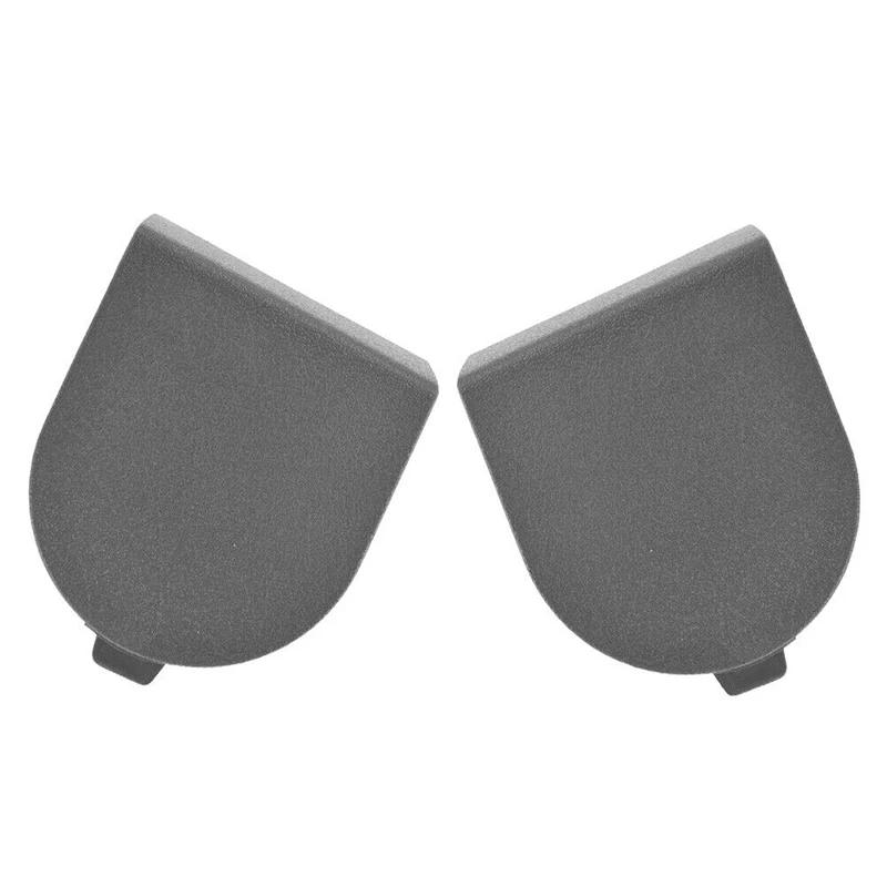 Dark Grey Car Seat Belt Anchor Cover Trim For Jeep Liberty 2009-2012 Fit Dodge Nitro 2010 2011 Accessories