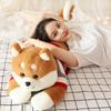 Shiba Inu Doll Long Pillow Cute Dog Plush Toy Doll Holding Sleeping Doll On The Bed