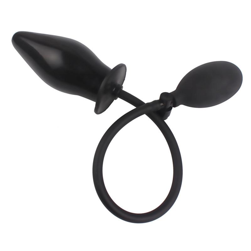 Двойные шарики Вибрация Надувная Анальная пробка Анальные шарики Подковообразное кольцо Анальный расширитель Устройство для мастурбации Взрослый секс-продукт