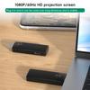 Беспроводной HDMI-передатчик точка-точка дублирование экрана ноутбука несколько устройств большая дальность передачи для конференций устройство для проецирования экрана-Q50