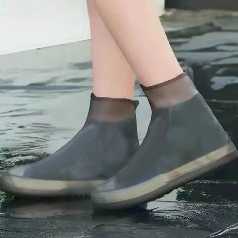 WTEMPO Waterproof Shoe Covers Multifunctional Anti Slip Thickened Wear-resistant Outdoor Rainy Essential Portable Shoe Covers Dropshipping Wholesale