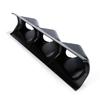 Carbon Fiber Look Car Dash 3 Hole Triple Gauge Meter Mount Holder Pod 52mm