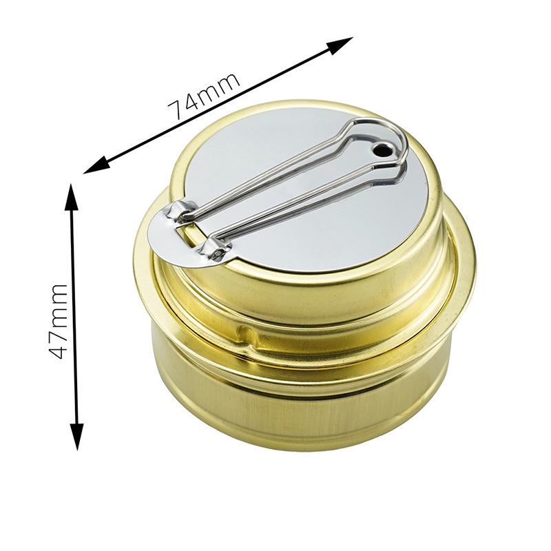 Aluminum Alloy Outdoor Alcohol Stove with Teapot and Insulated Heating Base for Picnic and Household Use