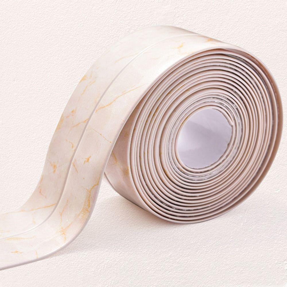 Sealer Wall Sealing Tape Caulk Tape Self Adhesive Caulk Strip Bath & Kitchen Caulking Sealing Tape