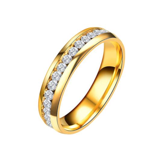 Magnetic Ring Rhinestone Jewelry