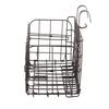 Складная задняя корзина для велосипеда, прочная, съемная, из проволочной сетки, нержавеющая, водонепроницаемая, для горного велосипеда