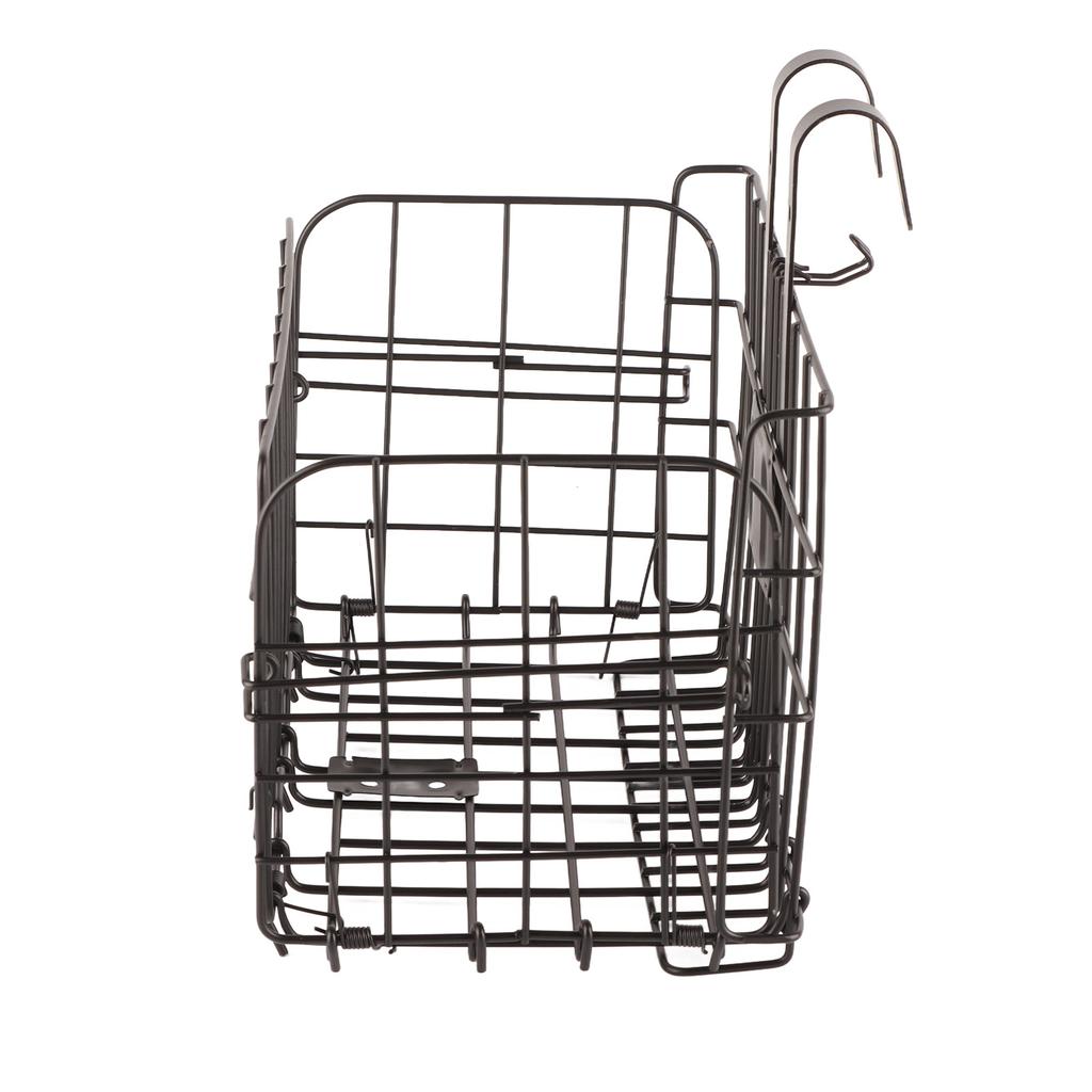 Складная задняя корзина для велосипеда, прочная, съемная, из проволочной сетки, нержавеющая, водонепроницаемая, для горного велосипеда