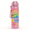 1PC Birthday Squad 2026 Letter Art 750ml Color Plastic Water Bottle Leakproof Flip Straw Lid For Sports Office Home Use