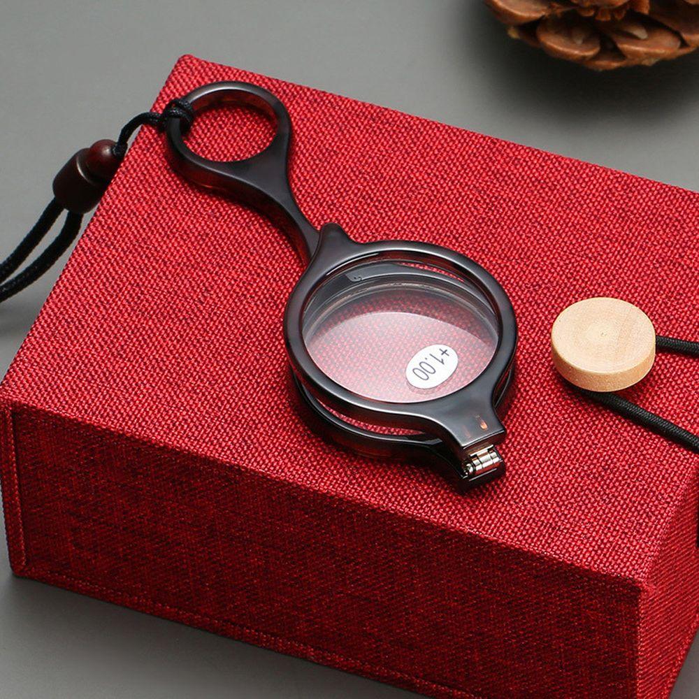 Gift For Partents Reading Glasses Presbyopic Glasses Hanging Neck Glasses Mini Elderly Glasses