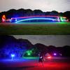 TOSY Flying Disc 16 Million Colors RGB or 36 Super Smart Auto Light Camping Gift for 175g Frisbee - LEDs, Bright, Mode, Up, Rechargeable, Christmas,