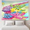 Bear Print Tapestry, Backdrop, Easy Setup, Ideal for Bedroom, Office & Living Room, with Aesthetic Wall Hanging Decor.