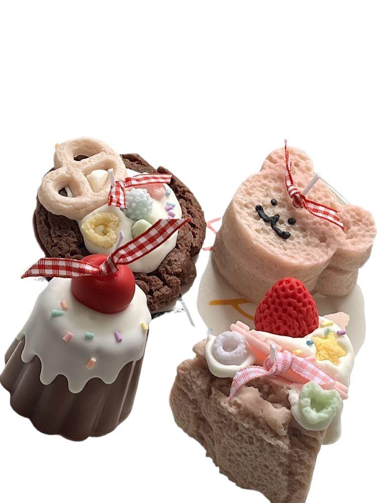 Подарочный набор ароматических свечей с десертными ароматами для девочек, девушки, лучшей подруги, креативный подарок на день рождения или выпускной