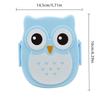 Portable Plastic Children Students Lunch Box Bento Box Food Container Carton Dinnerware Cutlery Food Container