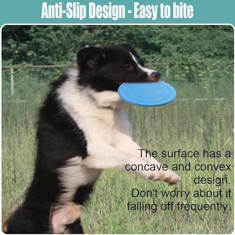 Силиконовая летающая тарелка, забавная игрушка для собак и кошек, игра для домашних животных, летающие диски, устойчивые к жеванию, для щенков, более быстрая дрессировка, интерактивные игрушки для домашних животных