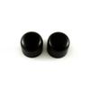 ALLPARTS Ebony Wood Dome Knob for Split Shafts (Pack of 2) PK-0198-0E0