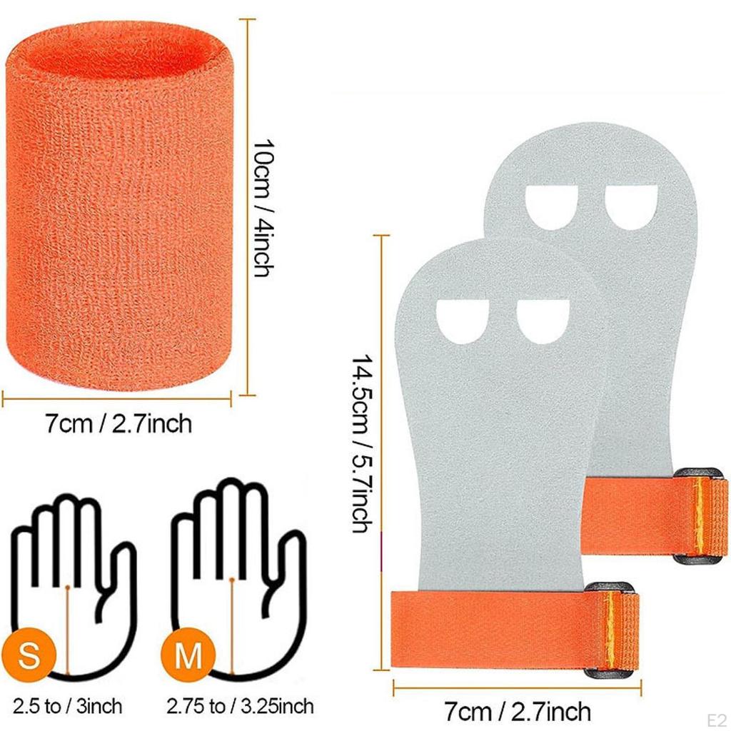 Gymnastic Bar Grips Equipment Palm Protection for Exercise Workout Football