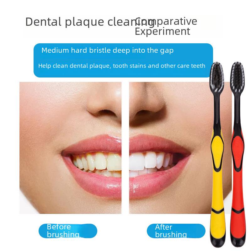 Мягкая щетина для взрослых зубных щеток, семейный набор — портативный набор для пар и одиноких людей
