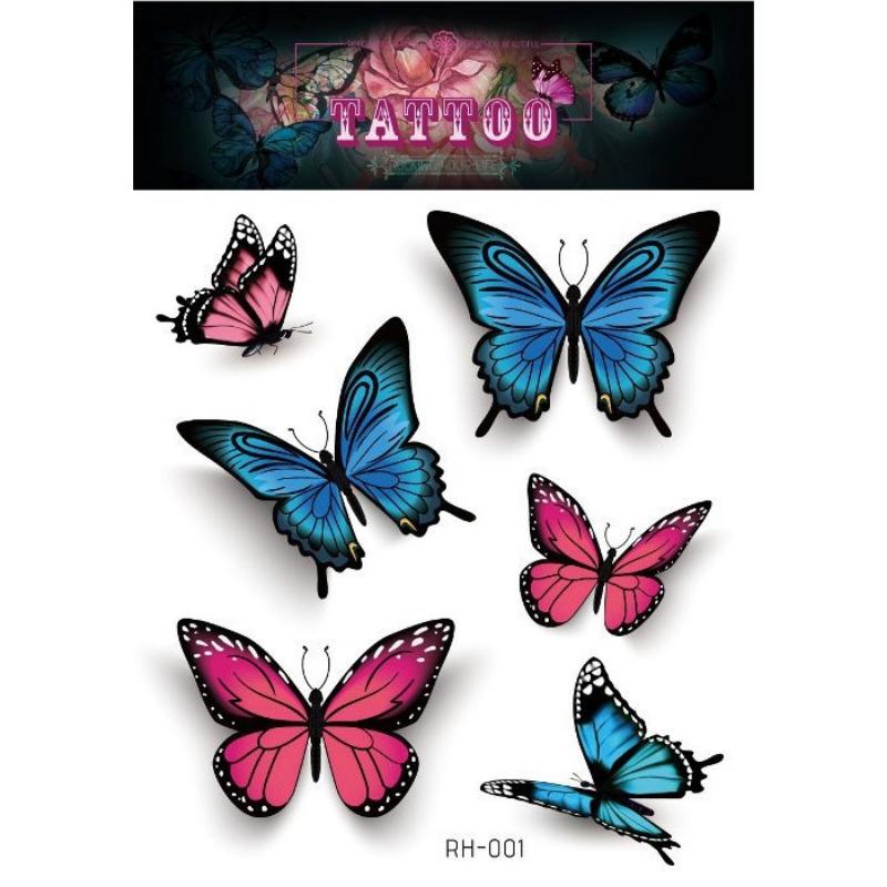 Татуировки с черной розой для женщин, большой размер, сексуальный дизайн с цветочным узором, водонепроницаемые поддельные татуировки для рук, боди-арт, рукав, наклейка для тела